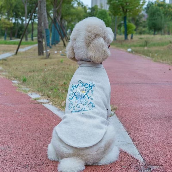 カウズ/KAWS ペット洋服 パーカー 犬用トレーナー ブランド カウズ 犬のスウェット 裏起毛 暖かい 犬中小型犬 大型犬 超大型犬ウェア プルオーバー わんちゃん秋冬服 Dog服 防寒衣装 ファッション 人気 犬洋服 S~7XL