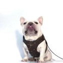 ハイブランド 犬用品 シャネル ハーネスとリード 2点セット ヴィトン 犬のお出かけ用品 ペットのメッシュベスト prada 牽引ロープセット ドッグのリード 上質革 贅沢感ロゴ付き 通気性抜群 おしゃれ 5色 S - XL