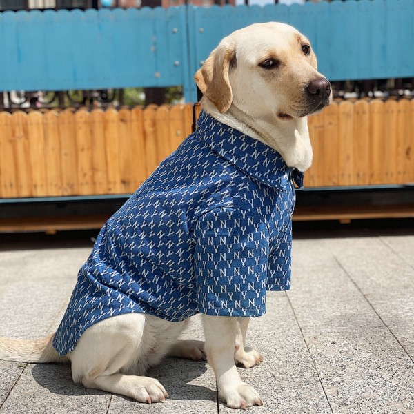 ブランド ニューエラ ペット服 犬服 ジーンズ服  MLB ドッグ服 コスチューム 猫ウェア ペット 犬のシャツ デニムシャツ 春夏 薄い パグフレンチブル 中型犬服 大型犬服 カッコイイ 耐久性 XS~3XL