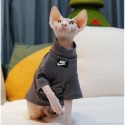 ブランド ナイキ ペット服 ネコ Tシャツ 猫の服 nike 無毛の猫の服 スフィンクス 子犬ウェア 半袖 柔らかい 綿シャツ 通気性 春夏の服 脱毛保護 おしゃれ XS~2XL 激安