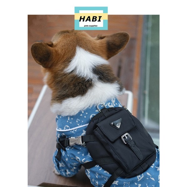 PRADA/プラダ ペット 犬用グッズ ドッグのバッグ リュック ブランド ペット用品 バックパック耐久性素材 高品質ミニバッグ かわいい 小中型犬に向け  miniバッグ オシャレ お散歩お出かけ