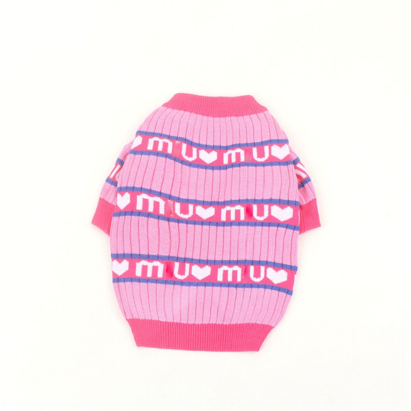 MIUMIU犬用 セーター 春秋冬 犬 服 ニットドッグウェア ペット服