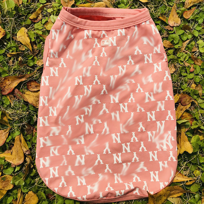 ブランド NY ドッグ服 コットン製 通気性 薄手 夏ウェア