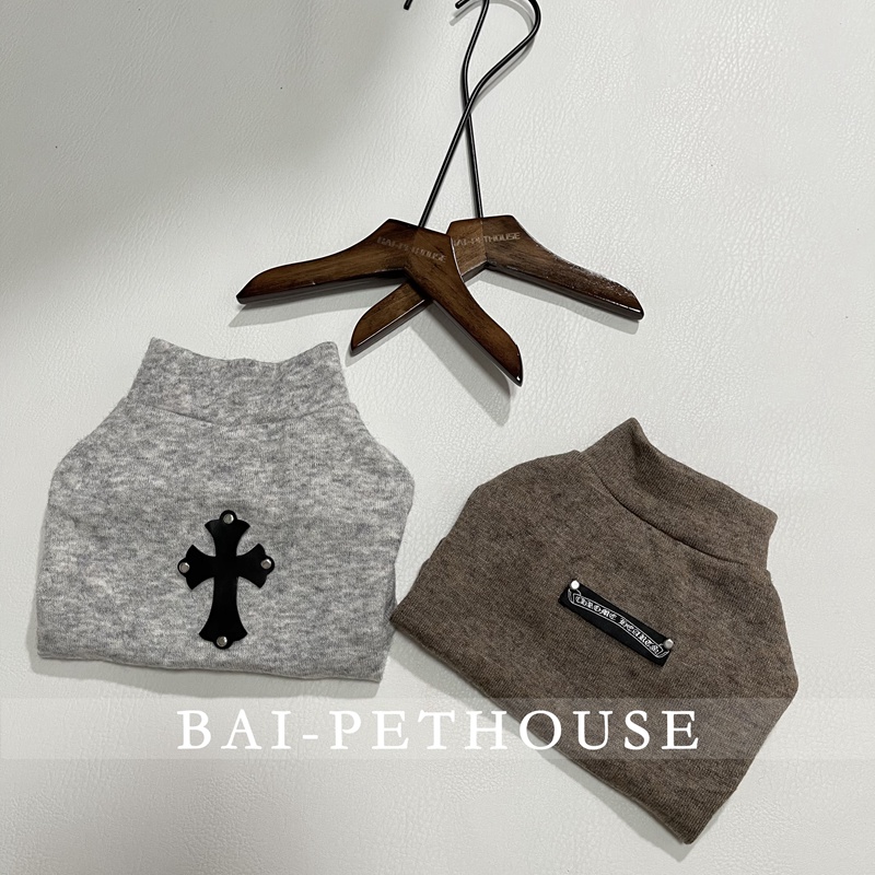 CHROME HEARTS 子犬用 Tシャツ 秋冬