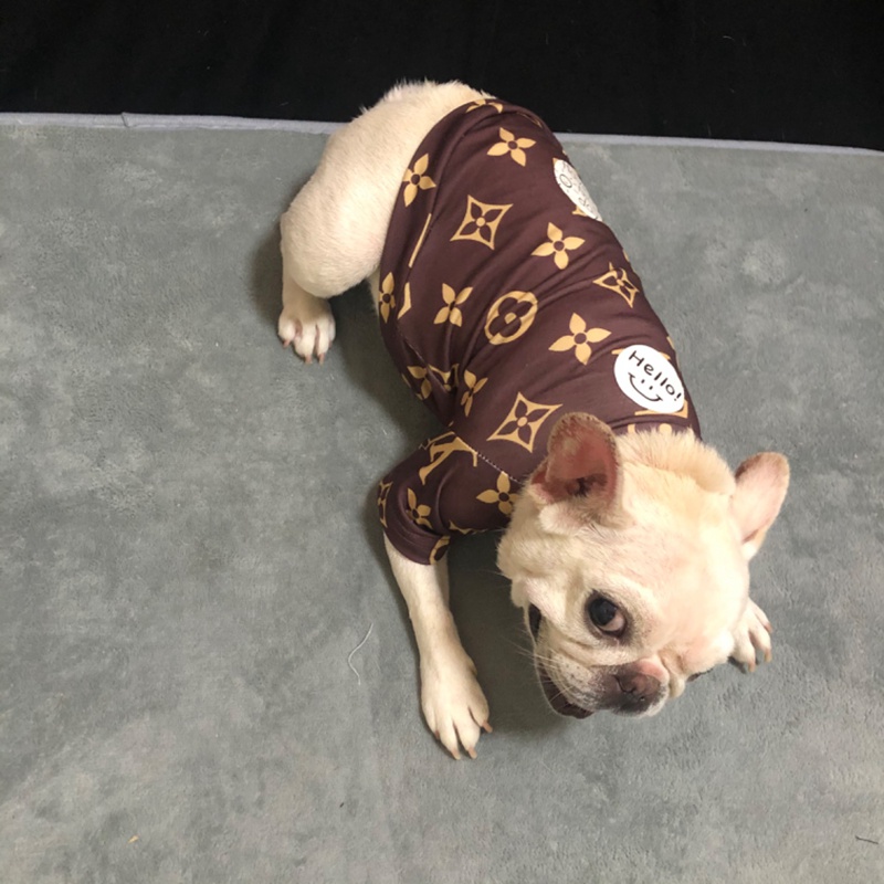 ルイヴィトン 犬のトレーナーシャツ